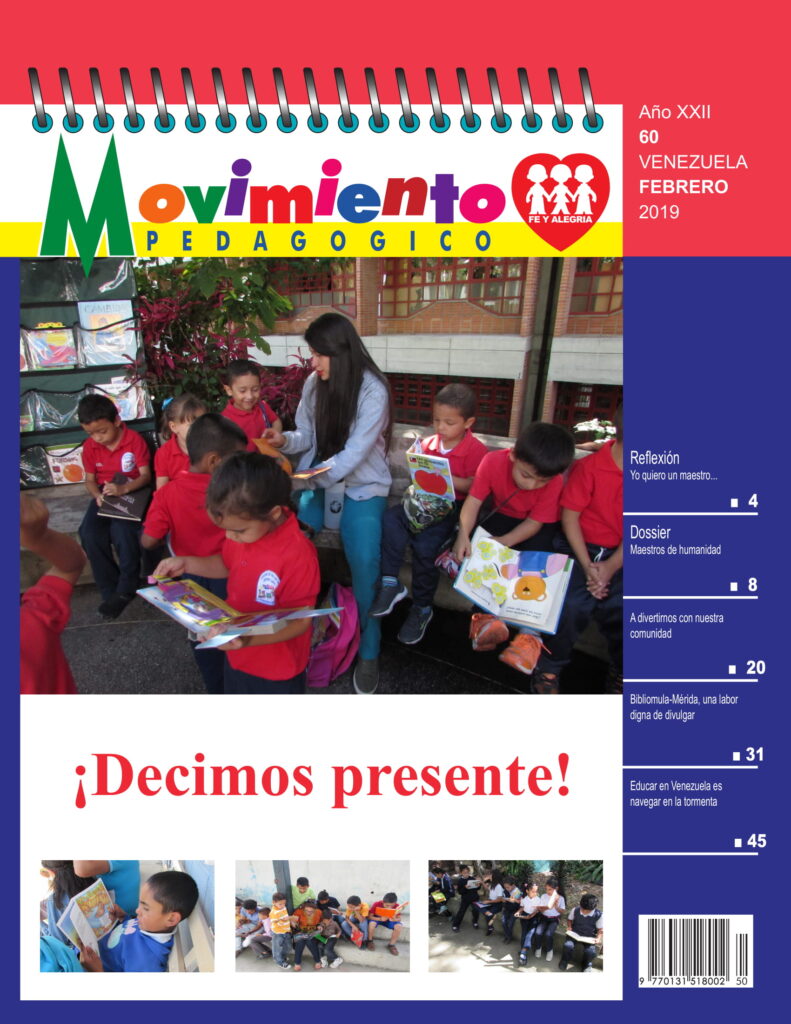 Portada de la Revista Movimiento Pedagógico